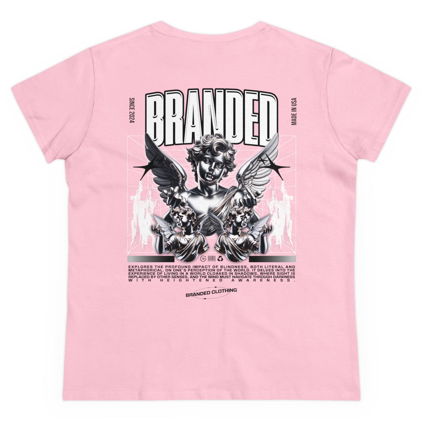 WOMENS BRANDED BLINDLESS TEE