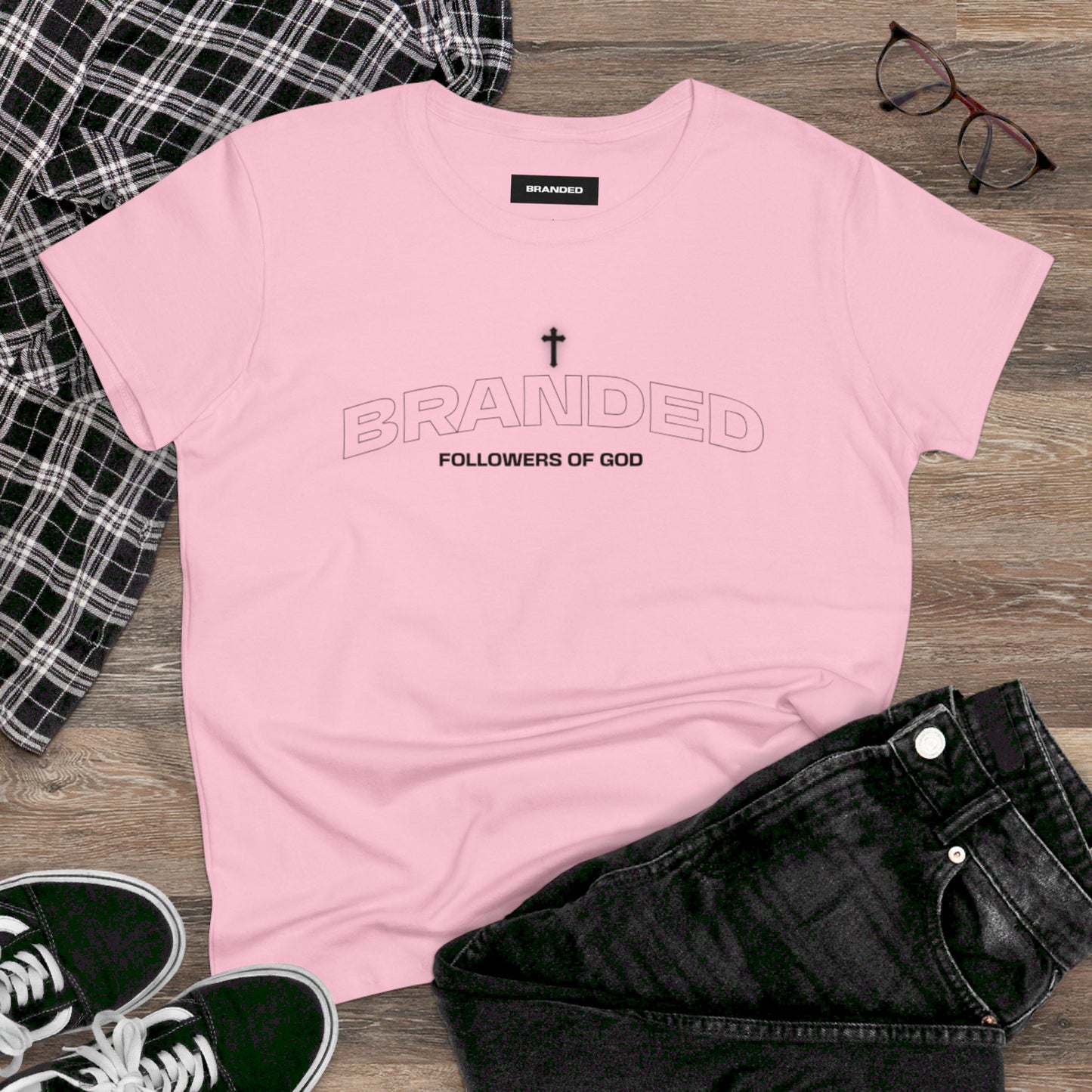 WOMENS BRANDED CLASSIC TEE