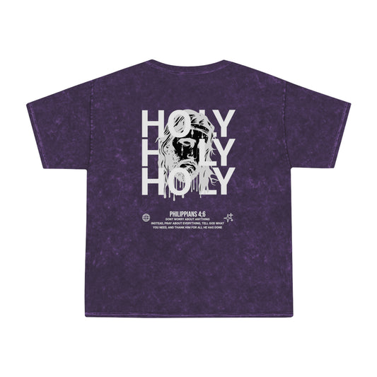 ACID WASHED HOLY TSHIRT