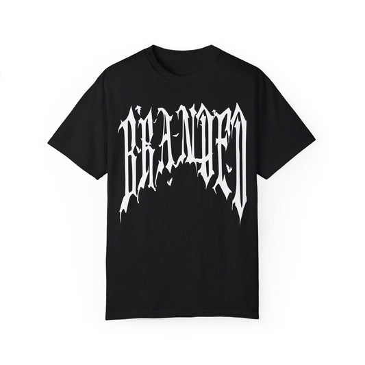 BRANDED GOTHIC CROSS TEE