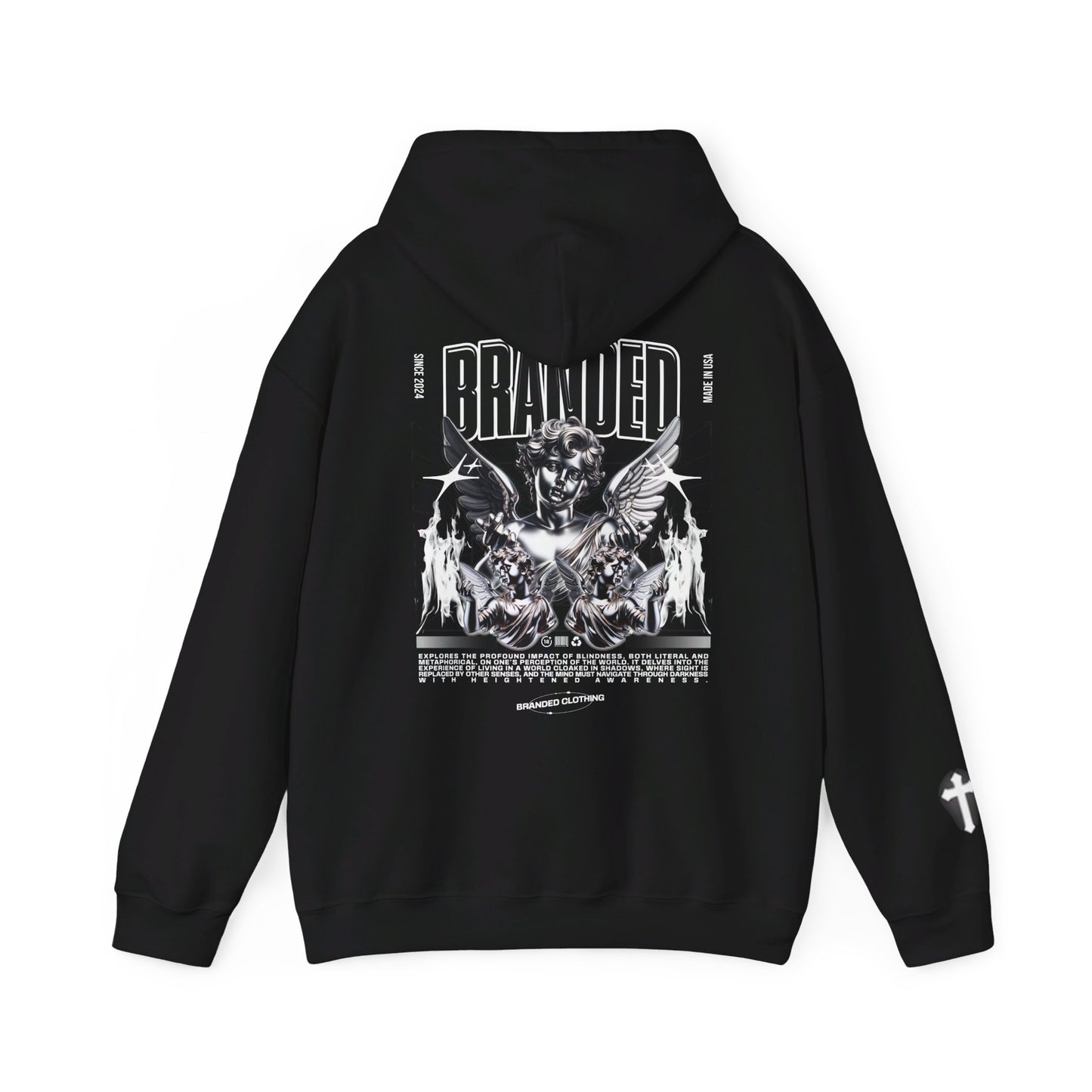 BRANDED BLINDLESS SWEATSHIRT