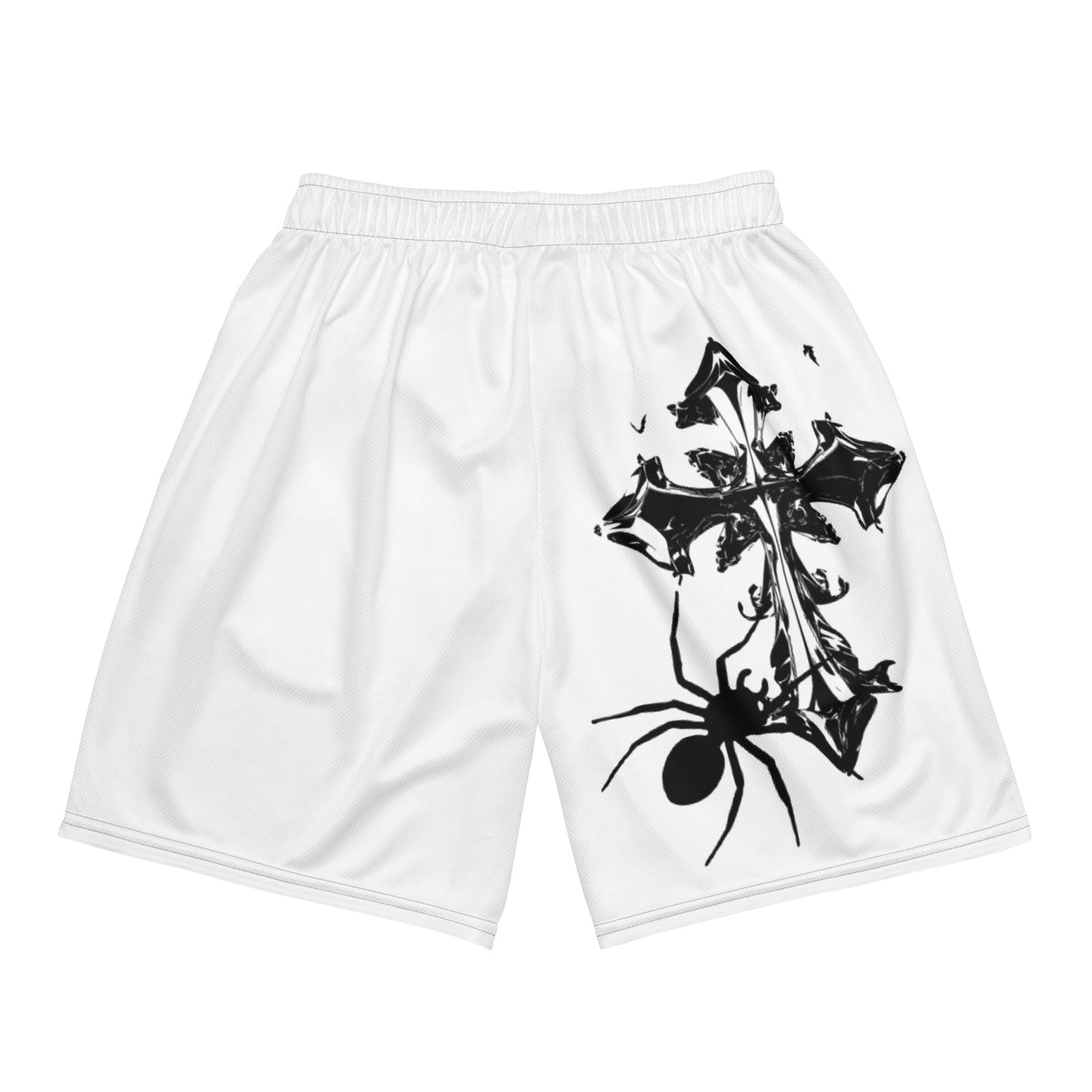 BRANDED MESH SHORTS